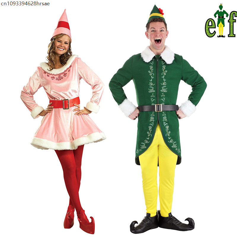 Elf Costume Christmas - Womens Elf Movie Jovi The Elf