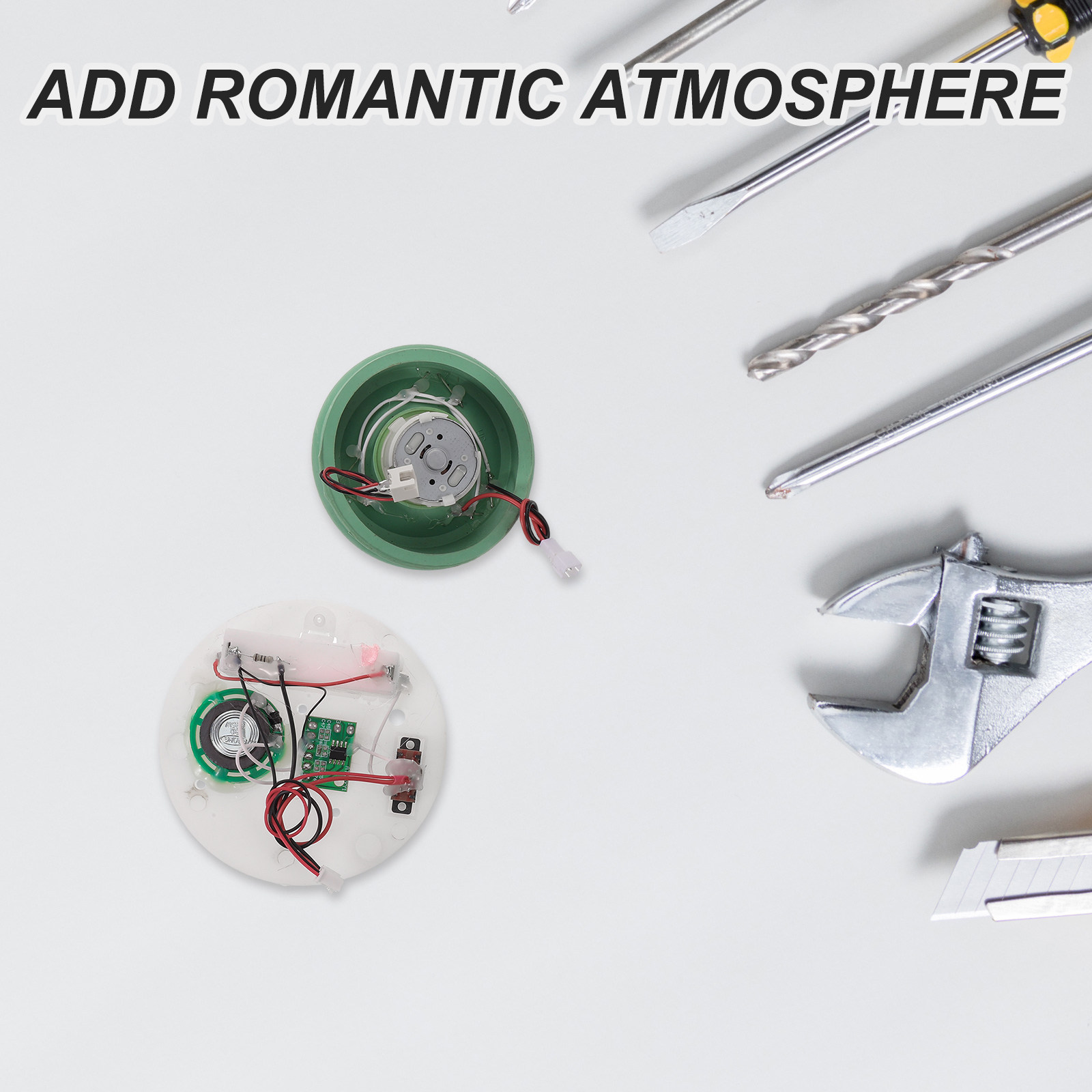 Snow Globe Musical - Snow Globe Motor Kit for DIY