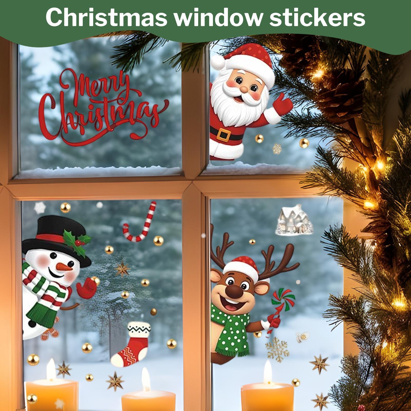Christmas Window Decorations H – Snowflake Window Decal recenzja i cena
