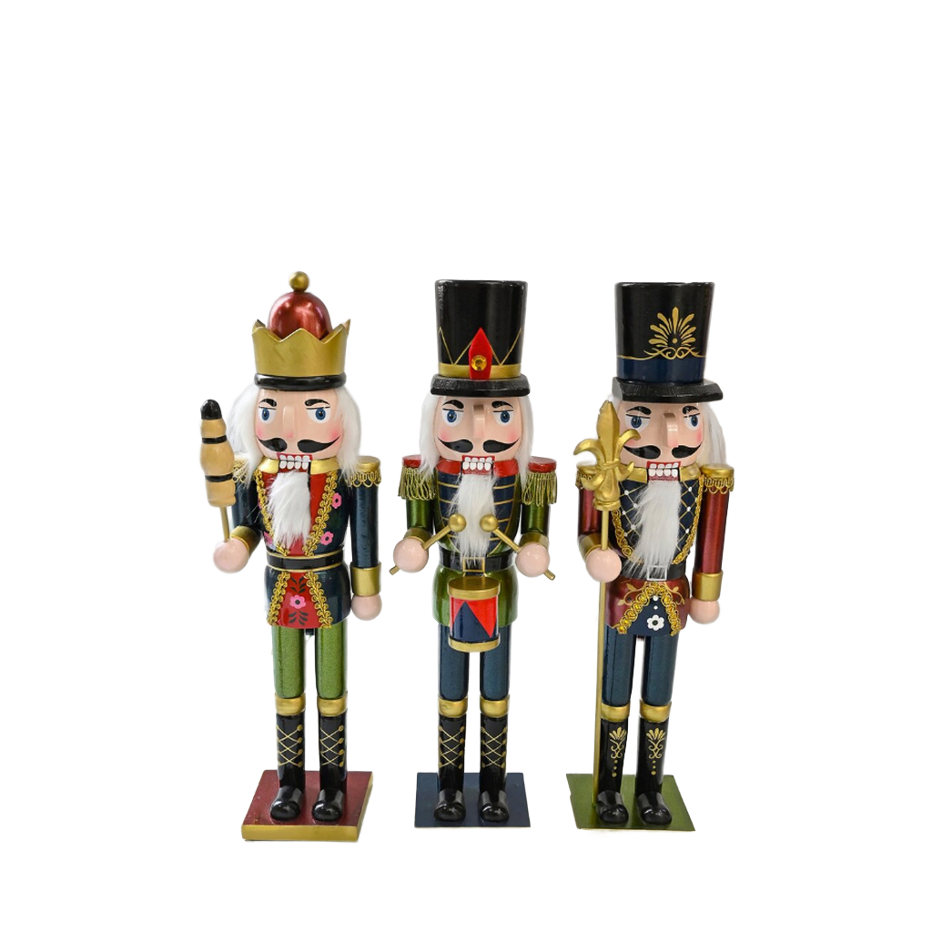 Handmade 18/30cm Wooden Nutcra – Nutcracker Figurine recenzja i cena
