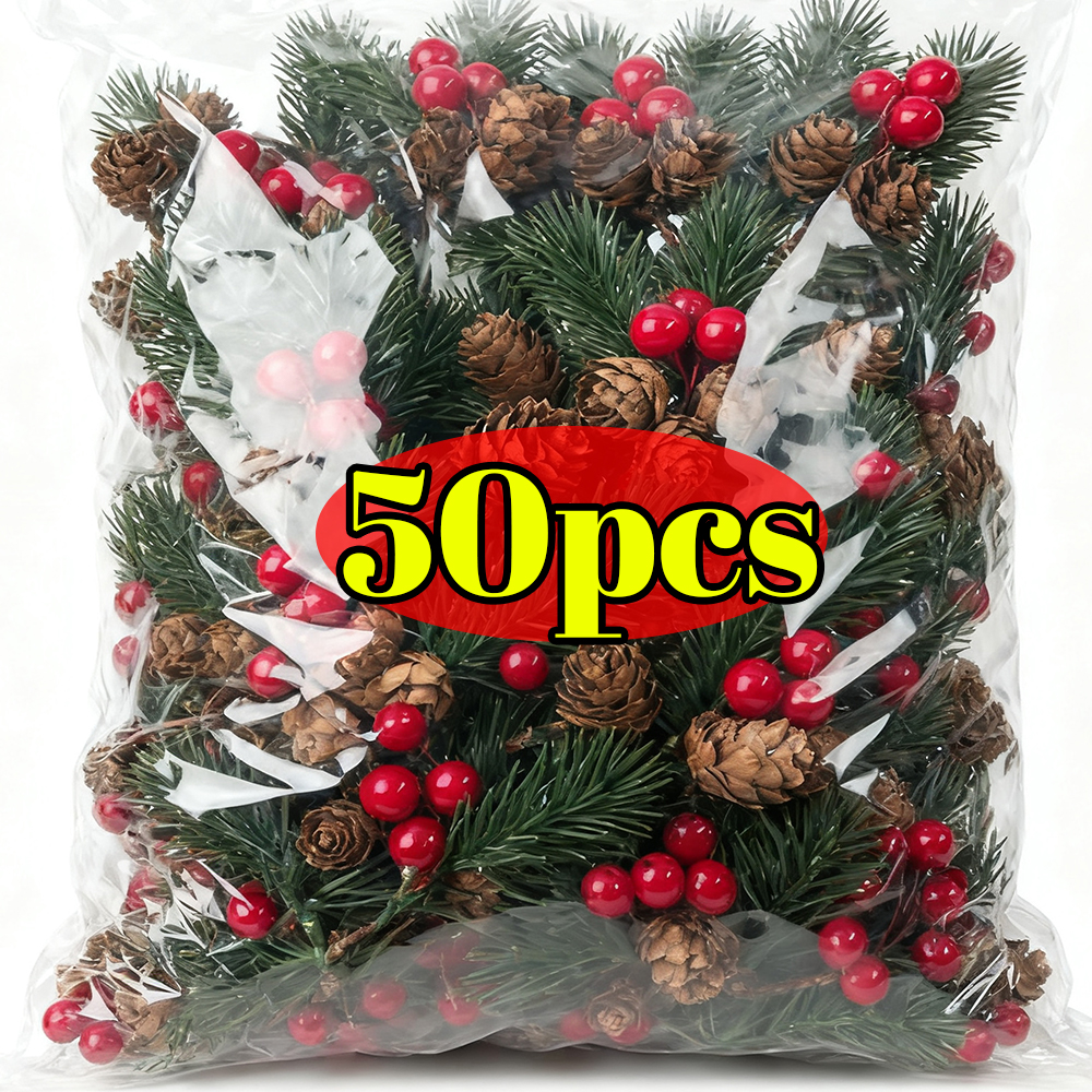 5/50Pcs Christmas Artificial P – Christmas Tree Artificial recenzja i cena