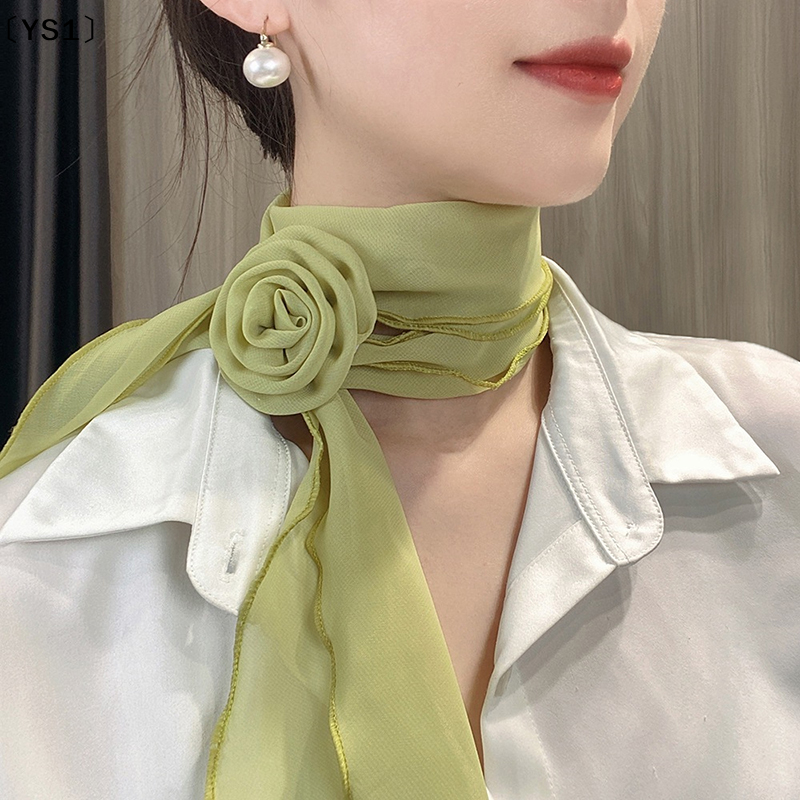〔YS1〕Fashion Rose Flower Silk  – Ribbon Bow Gift recenzja i cena