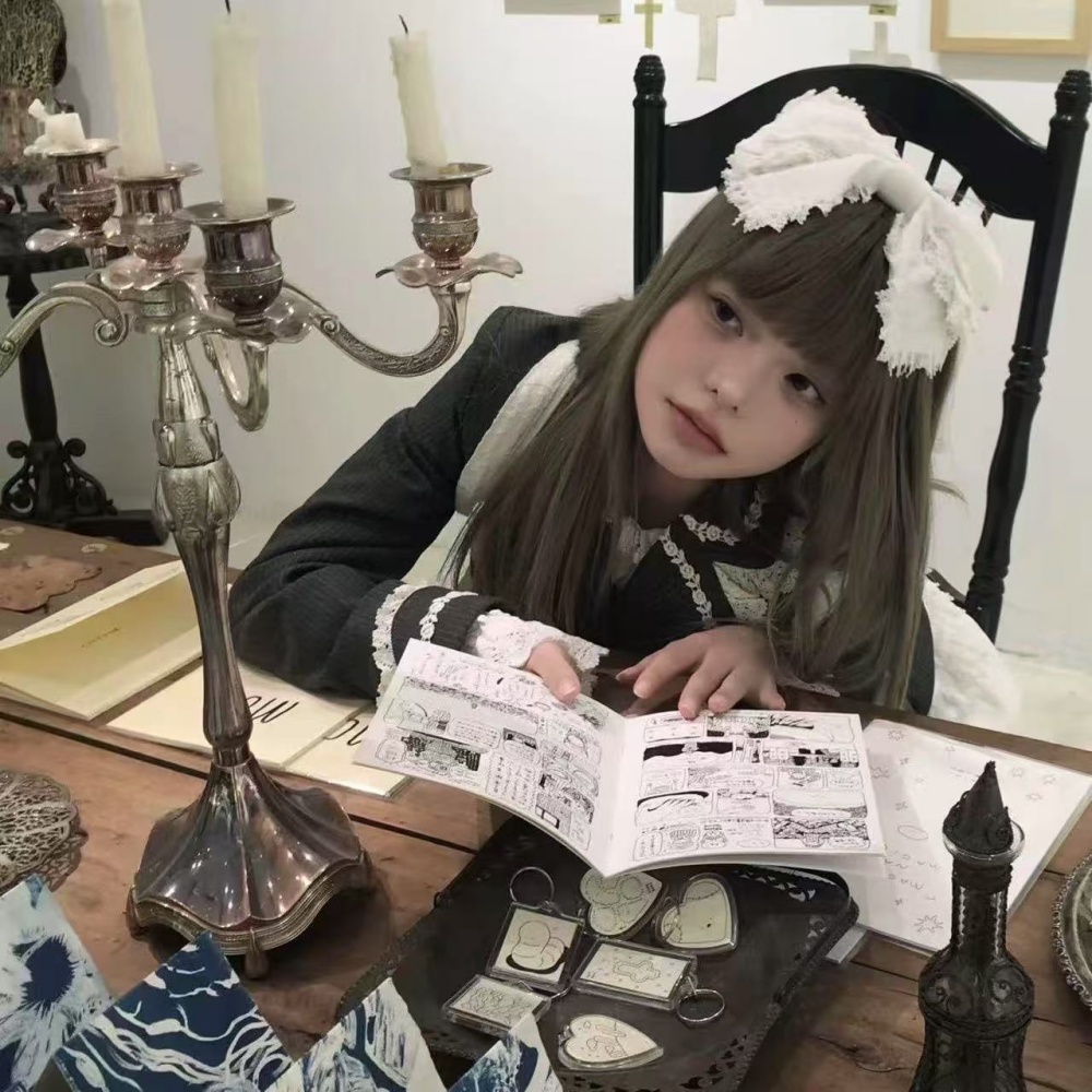 Y2K Lolita Lovely Lace Headban – Ribbon Bow Gift recenzja i cena