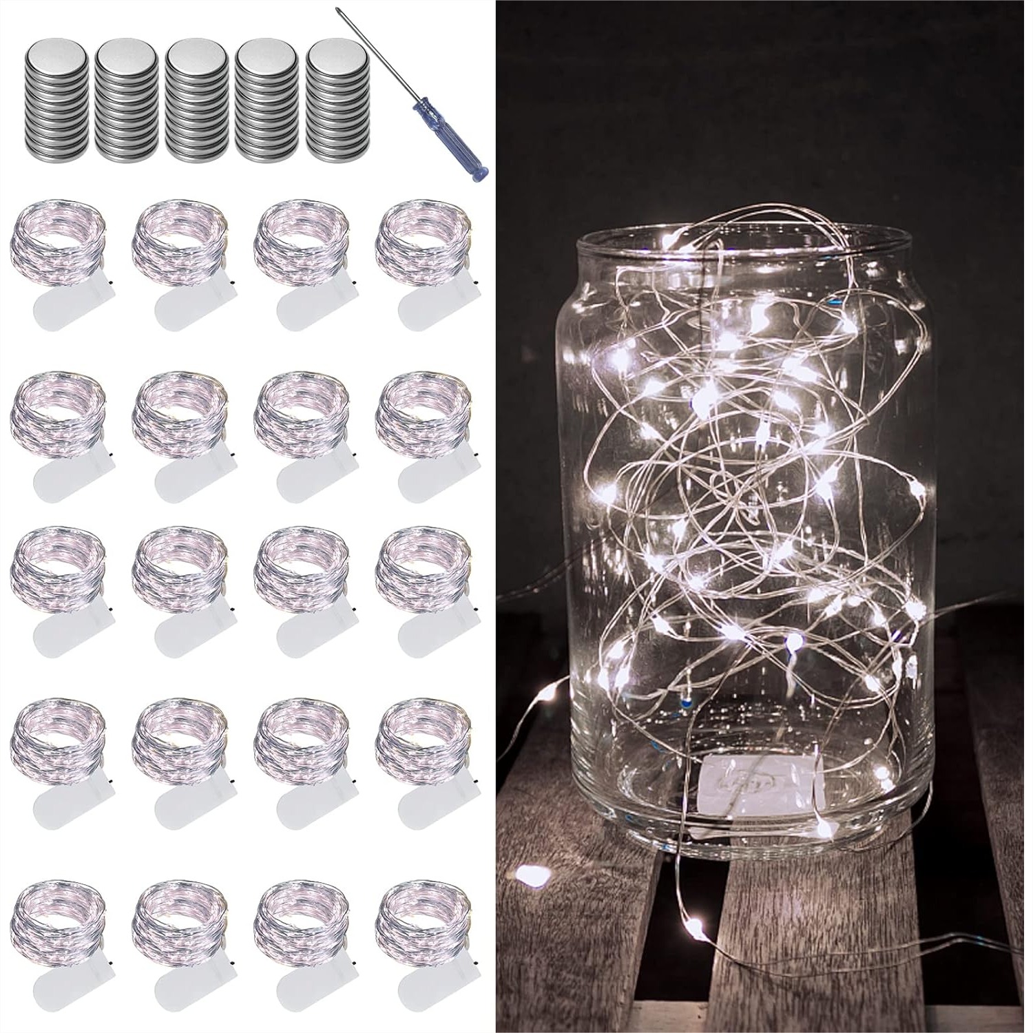 20 Pack Fairy Lights Battery O – Led Fairy String Lights recenzja i cena