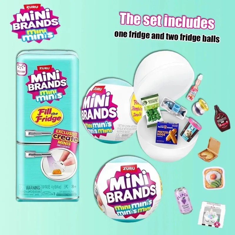 ZURU Mini refrigerator set min – Ornament Ball Set recenzja i cena