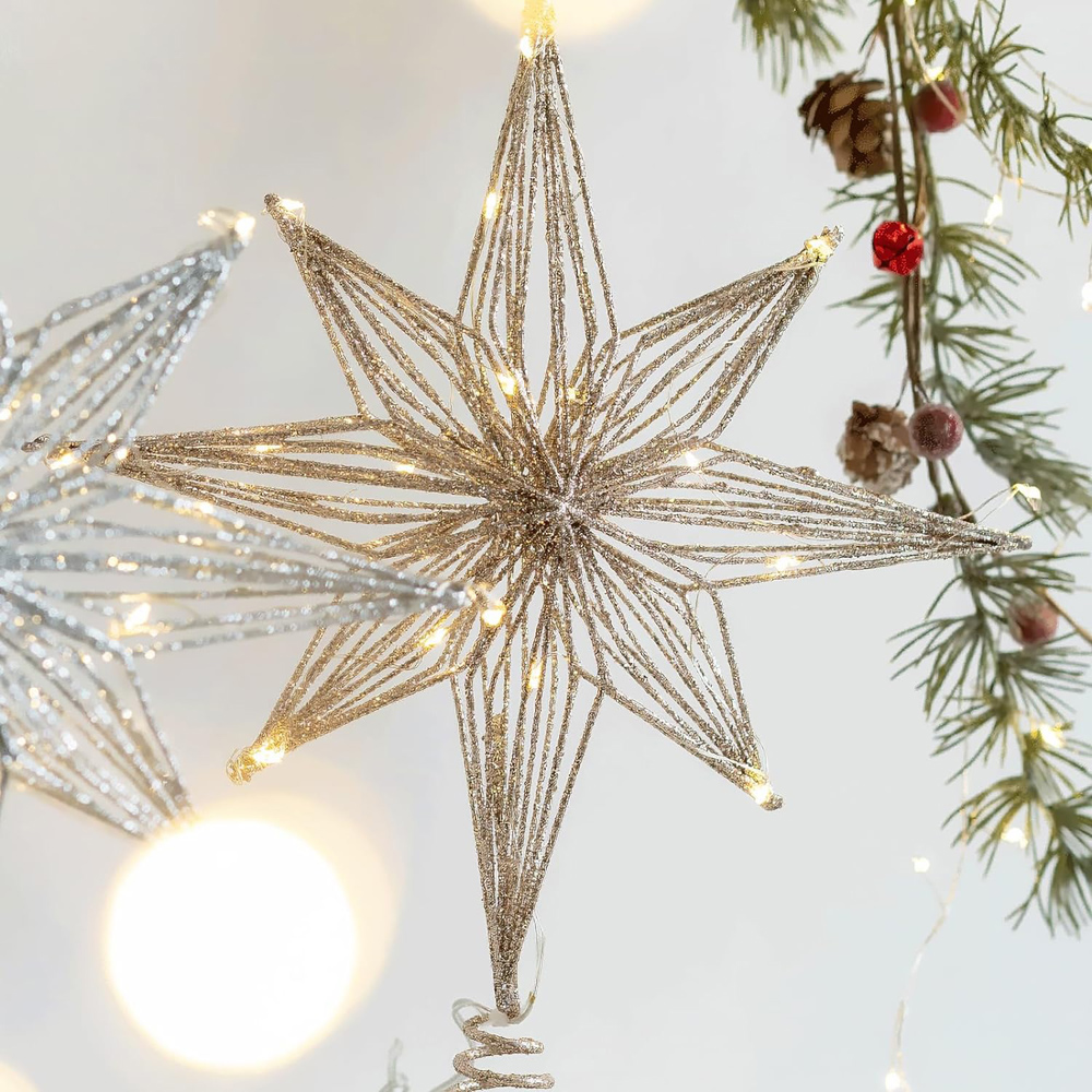 30cm Led Star Christmas Tree T – Star Tree Topper recenzja i cena