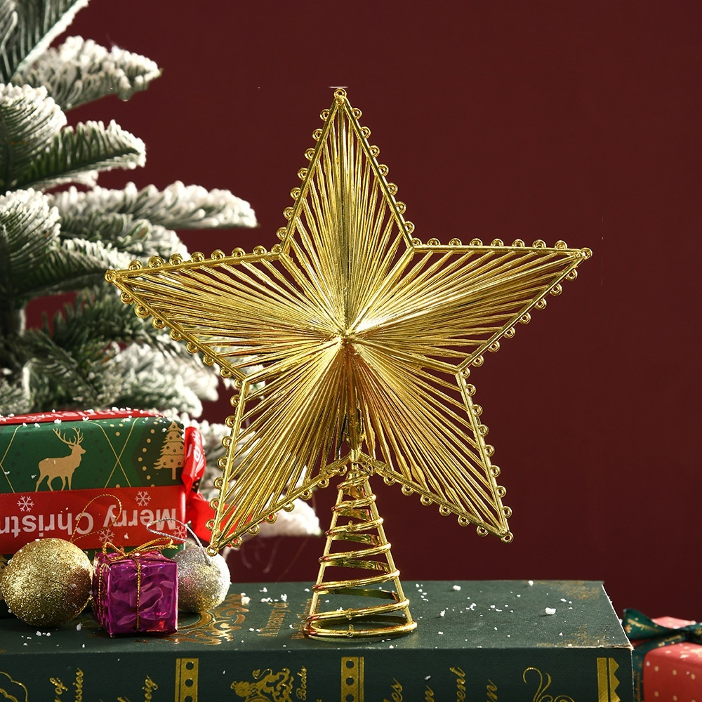 Gold Glitter Christmas Tree To – Star Tree Topper recenzja i cena