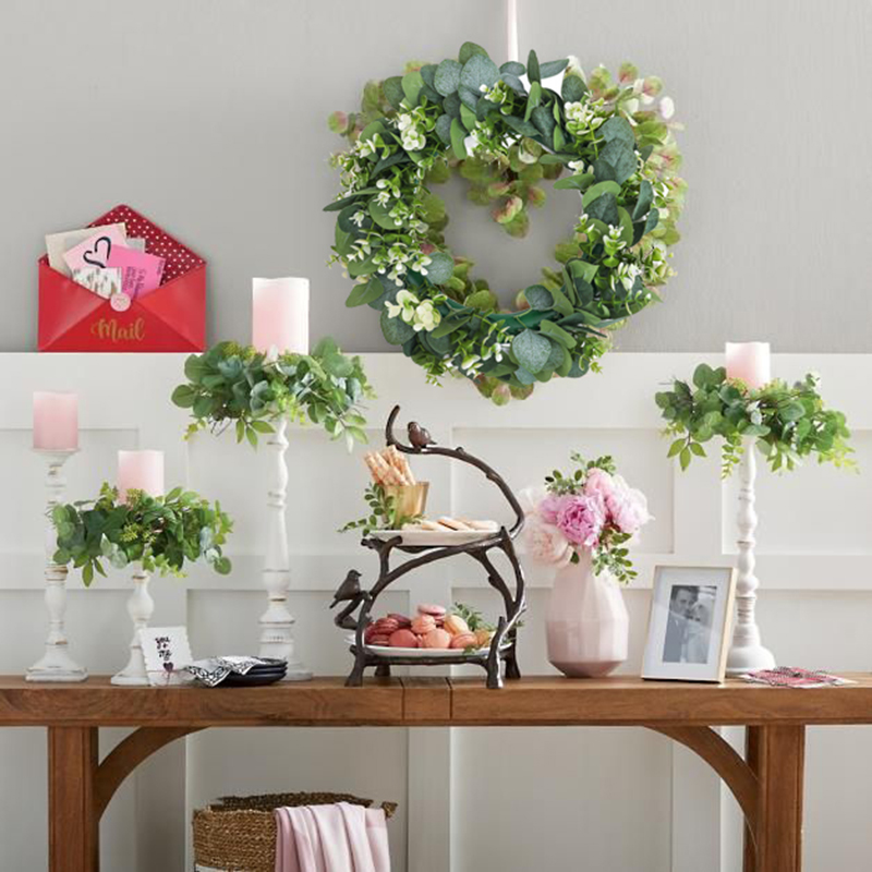 Eucalyptus Wreath Flowers Gift – Christmas Wreath Fake recenzja i cena