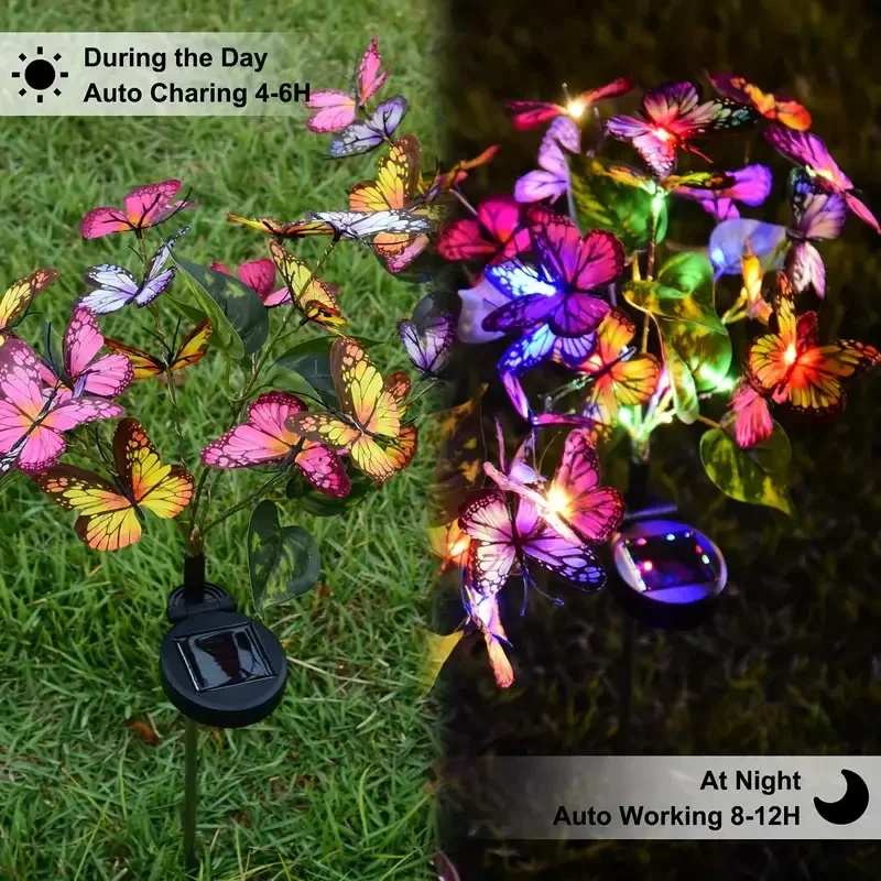 Solar LED Butterfly Garden Lig – Christmas Lights Outdoor recenzja i cena