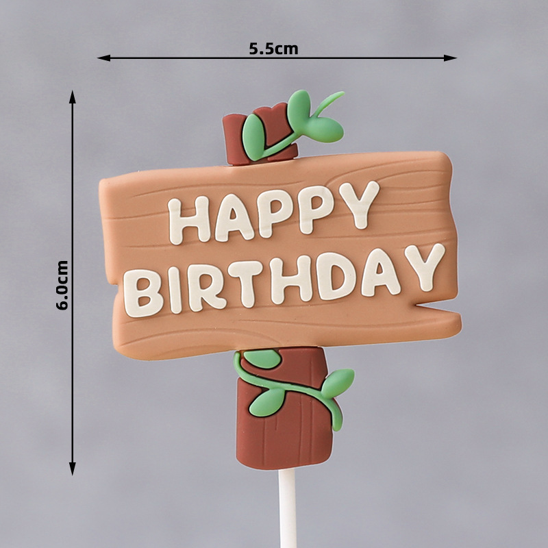Woodland Cartoon Animal Cake D – Star Tree Topper recenzja i cena