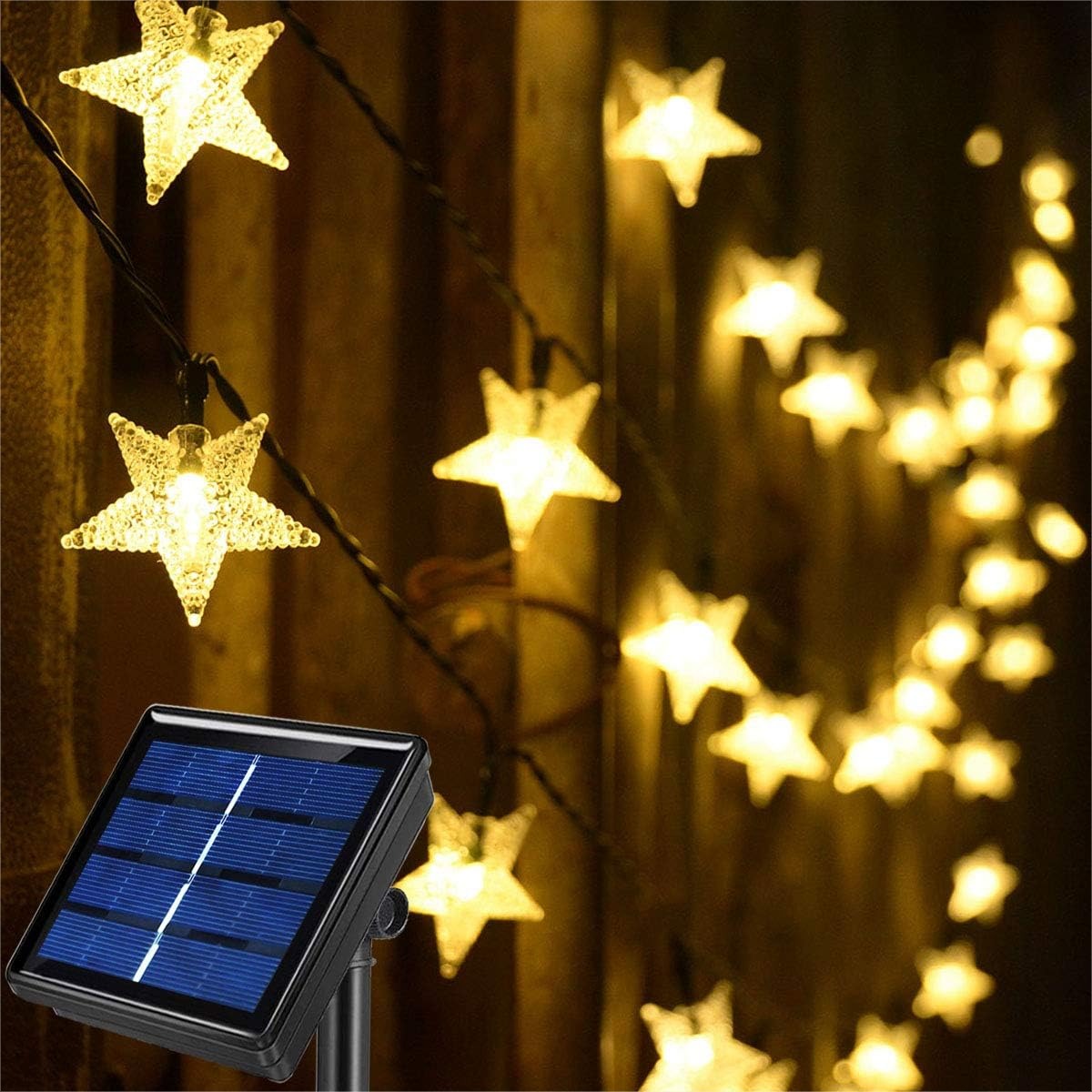50ft 120 LED Solar Star Fairy  – Led Fairy String Lights recenzja i cena