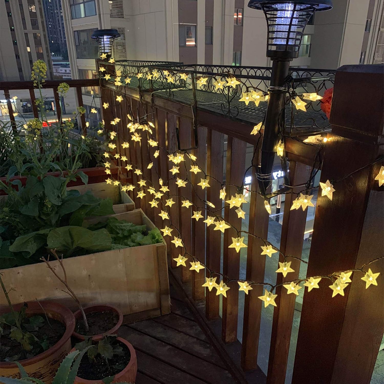 50ft 120 LED Solar Star Fairy  – Led Fairy String Lights recenzja i cena