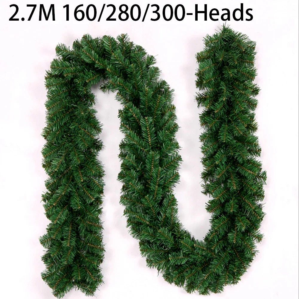 2.7M Artificial Green Christma – Christmas Wreath Fake recenzja i cena