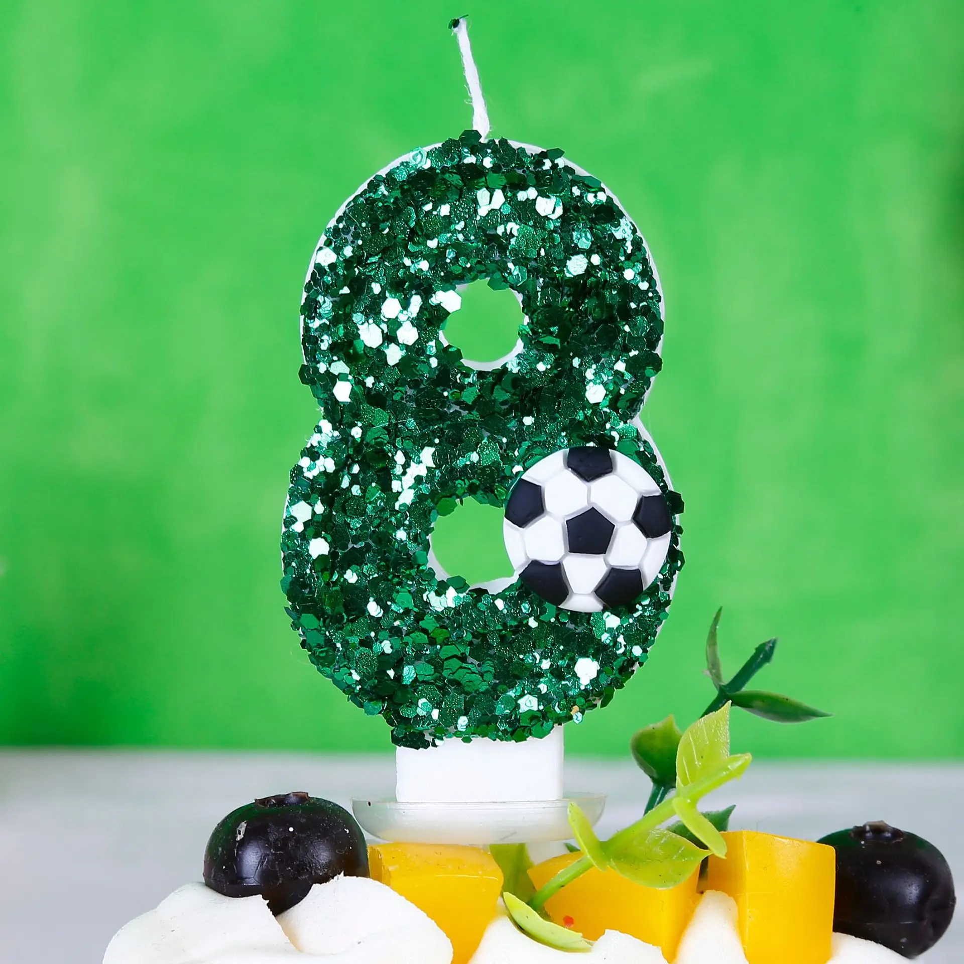 Boy Series 3D Green Football B – Holiday Candle Set recenzja i cena