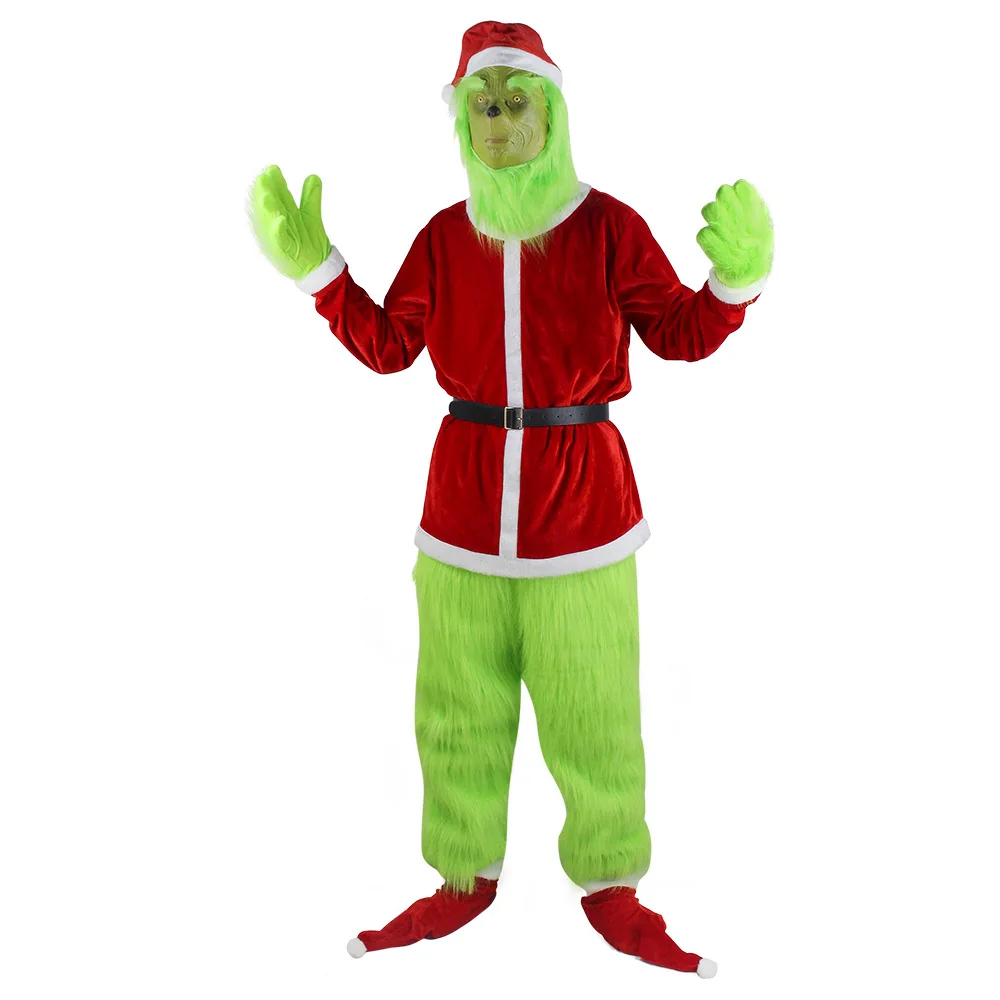 Merry Christmas Grinch Cosplay – Elf Costume Christmas recenzja i cena