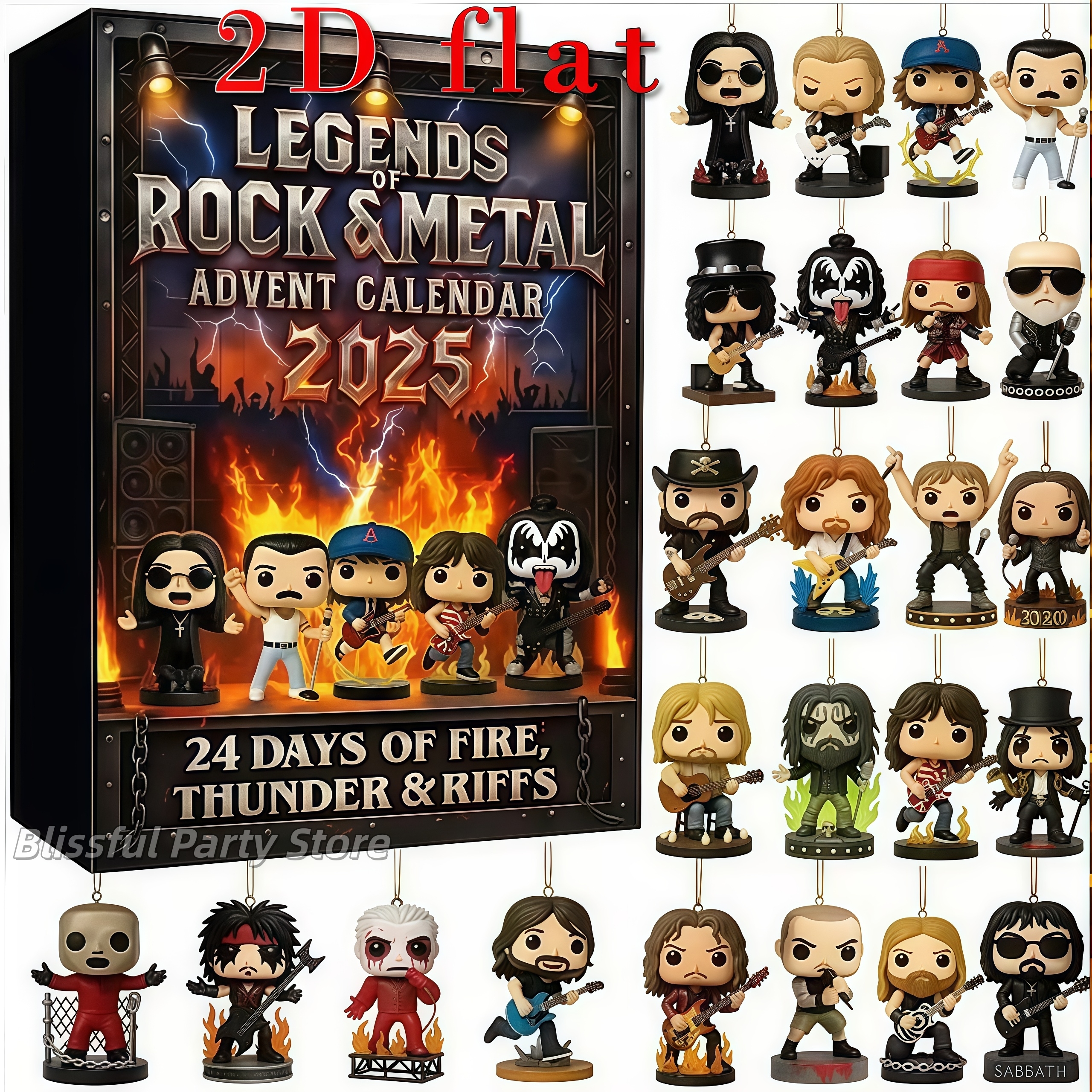 Rock and Metal Advent Calendar – Advent Calendar Gift recenzja i cena