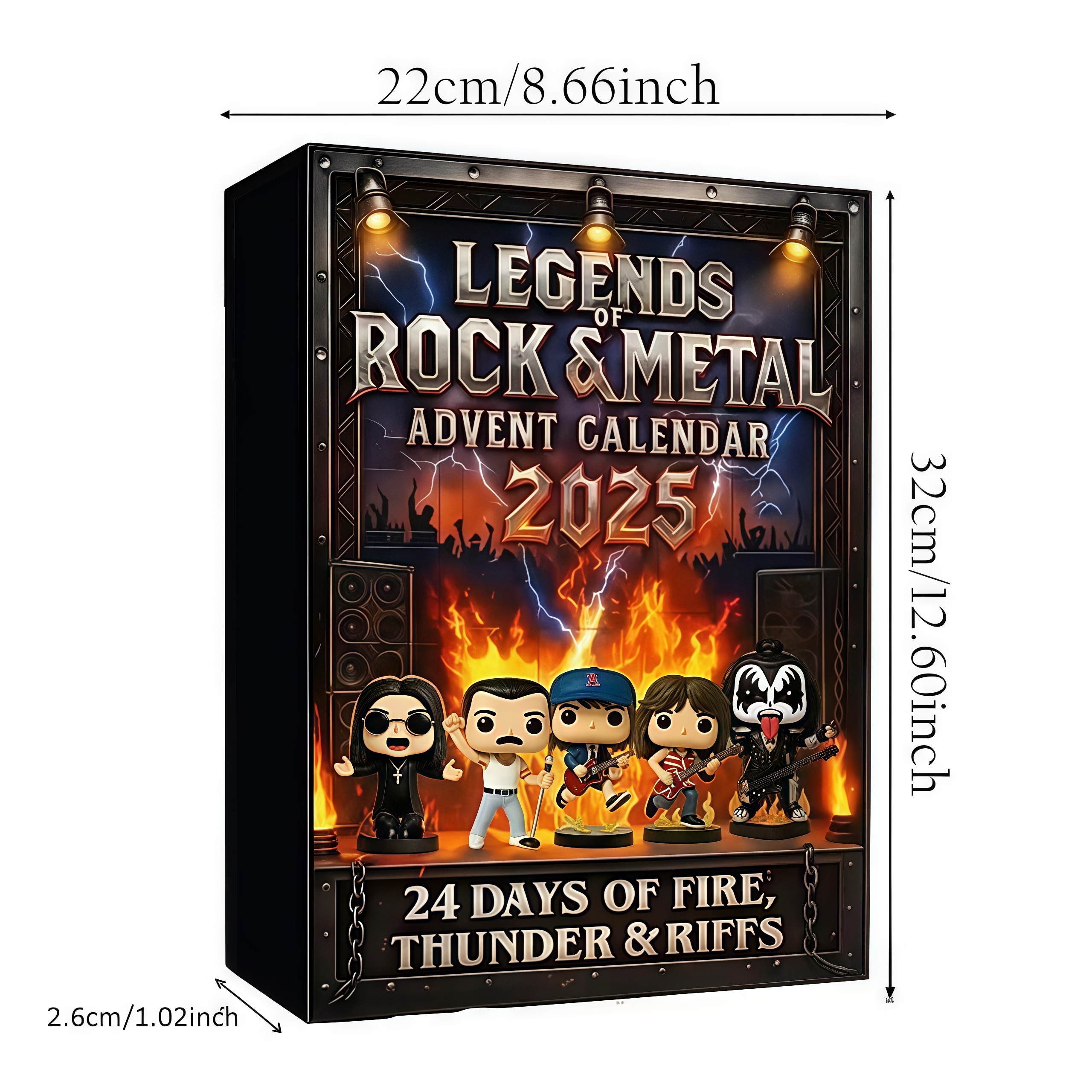 Rock and Metal Advent Calendar – Advent Calendar Gift recenzja i cena