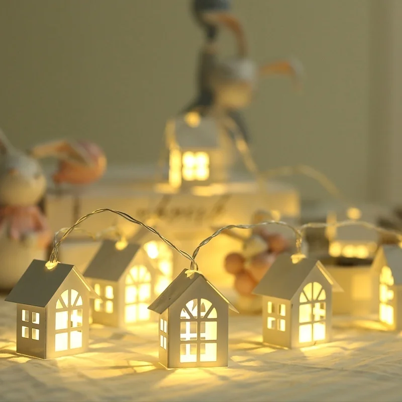 10 LED Christmas Tree House St – Led Fairy String Lights recenzja i cena