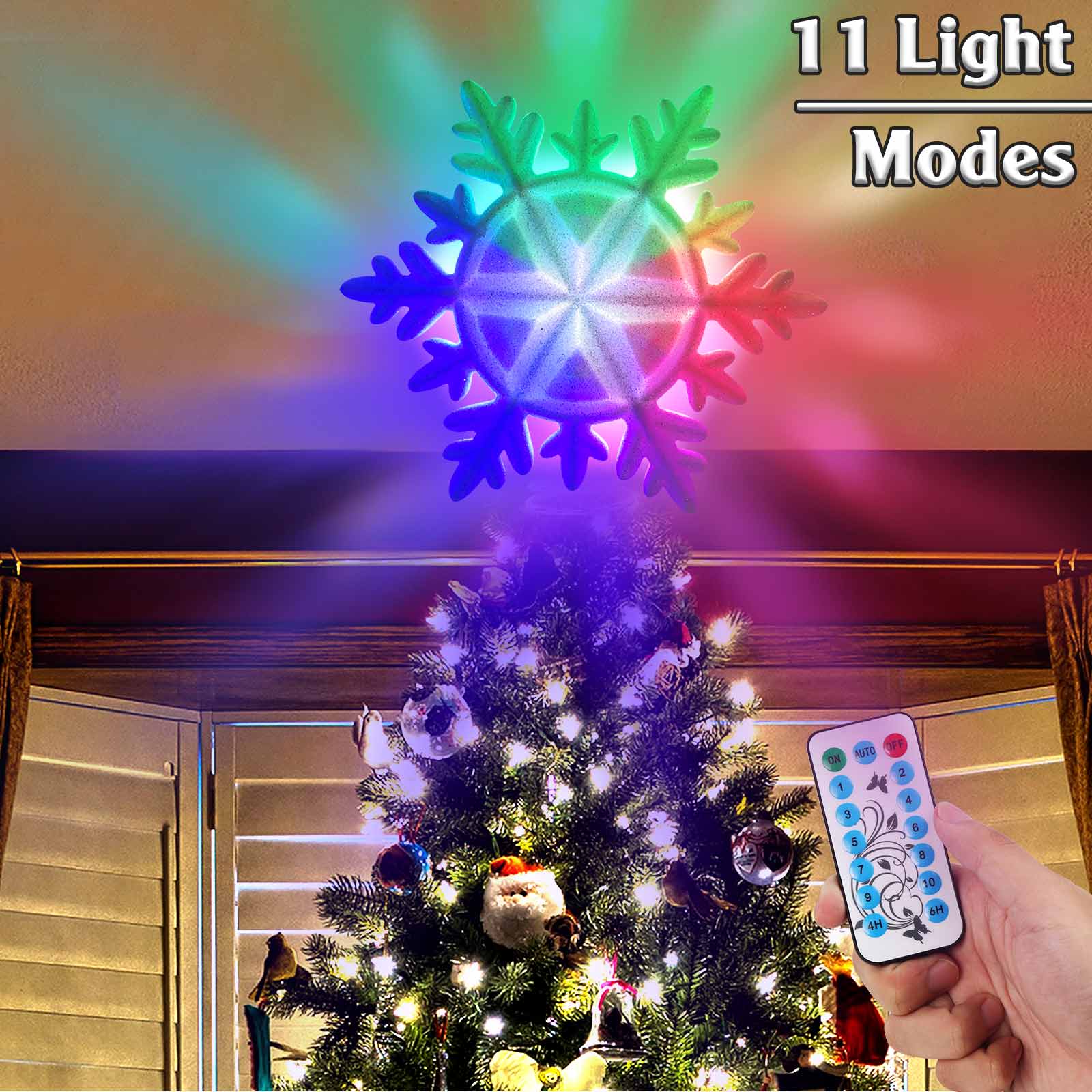 OurWarm Lighted Christmas Tree – Star Tree Topper recenzja i cena