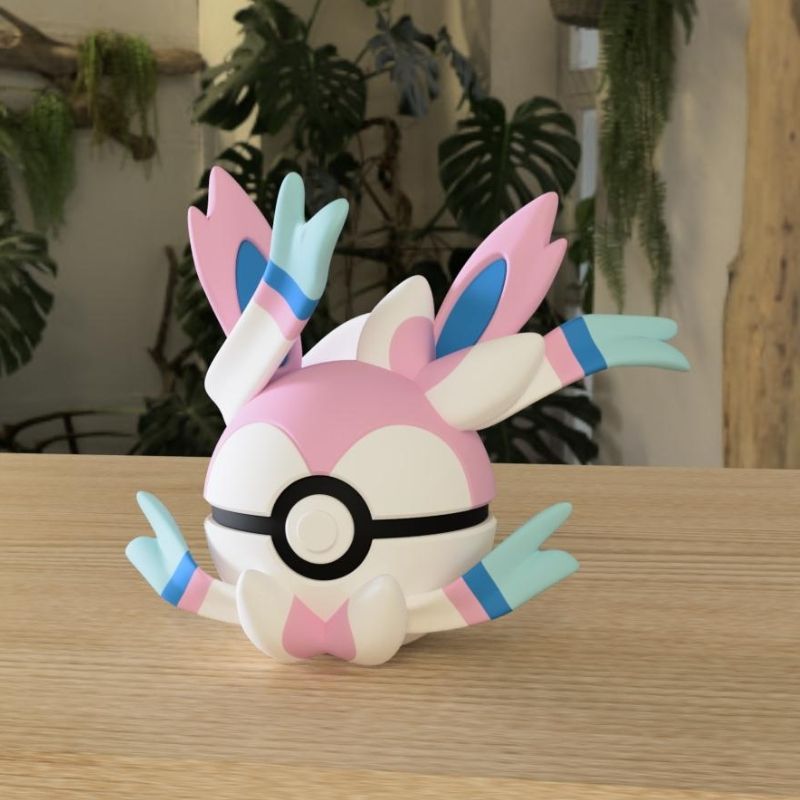 Pokemon Poke Ball Eevee Anime  – Ornament Ball Set recenzja i cena