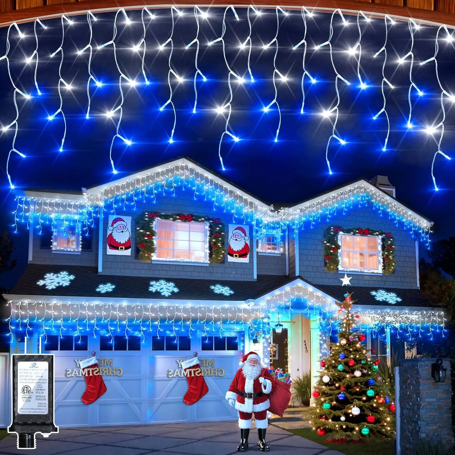 50ft 504 LED Icicle Lights, 12 – Led Fairy String Lights recenzja i cena