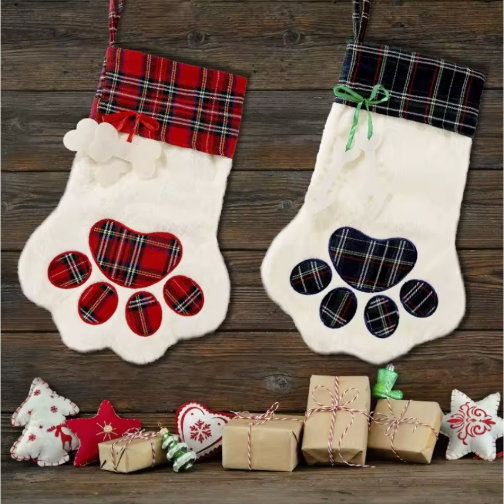Christmas Socks New Year Decor – Christmas Stocking Hanging recenzja i cena