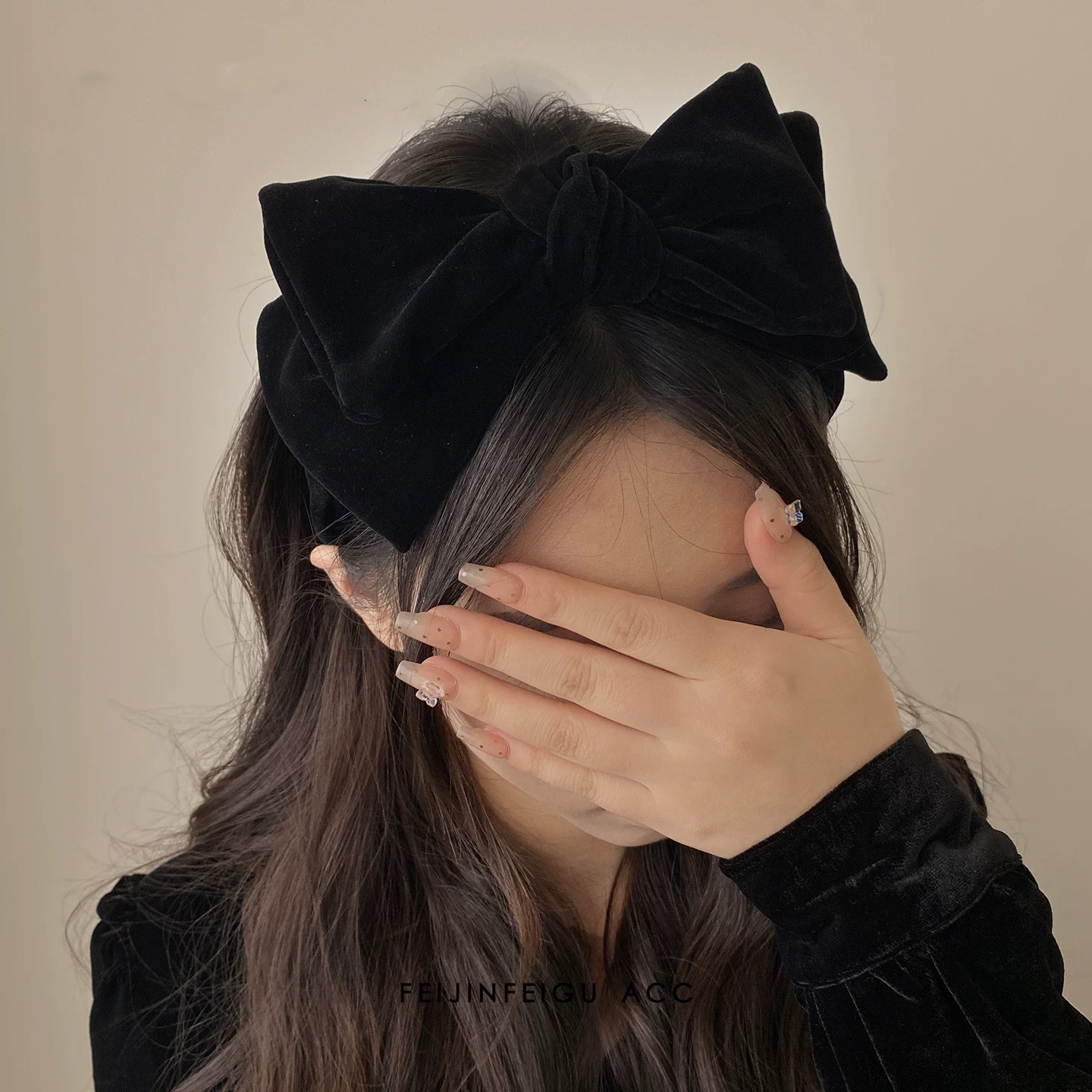 AWAYTR 1pc Large Velvet Bow Ha – Ribbon Bow Gift recenzja i cena