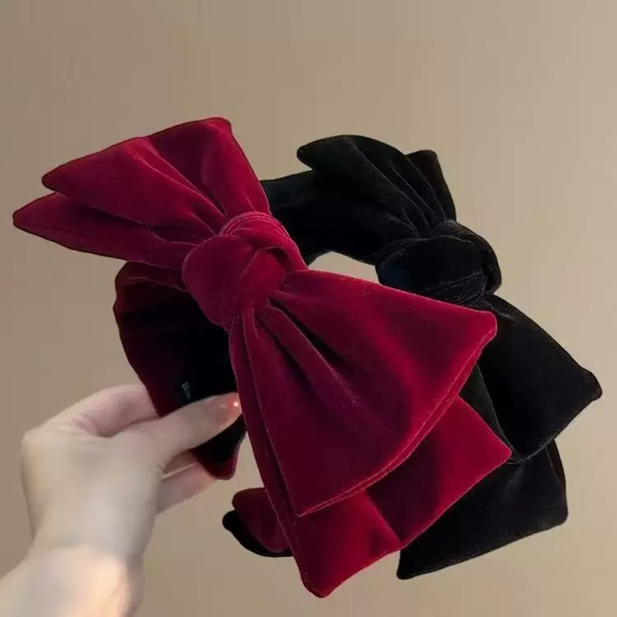 AWAYTR 1pc Large Velvet Bow Ha – Ribbon Bow Gift recenzja i cena