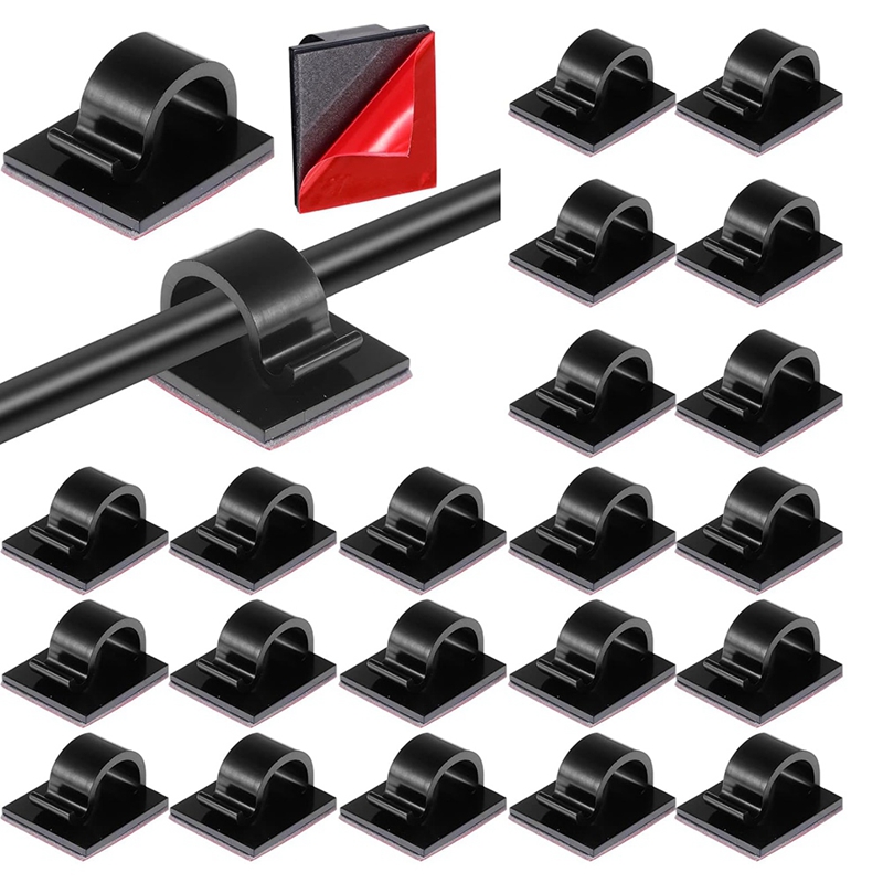 50 Pcs Mini Cable Clips Hooks  – Christmas Lights Outdoor recenzja i cena
