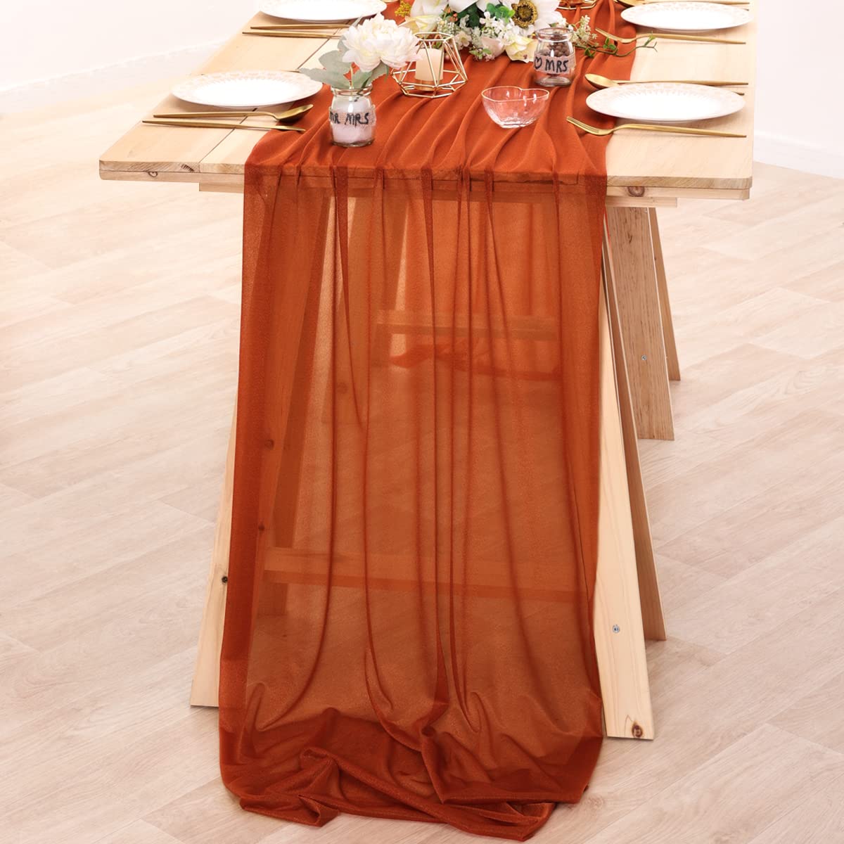 Chiffon Table Runner Nude Shee – Christmas Table Runner recenzja i cena