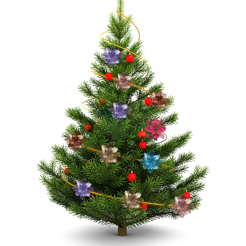 9cm Glitter Artifical Christma – Christmas Wreath Fake recenzja i cena