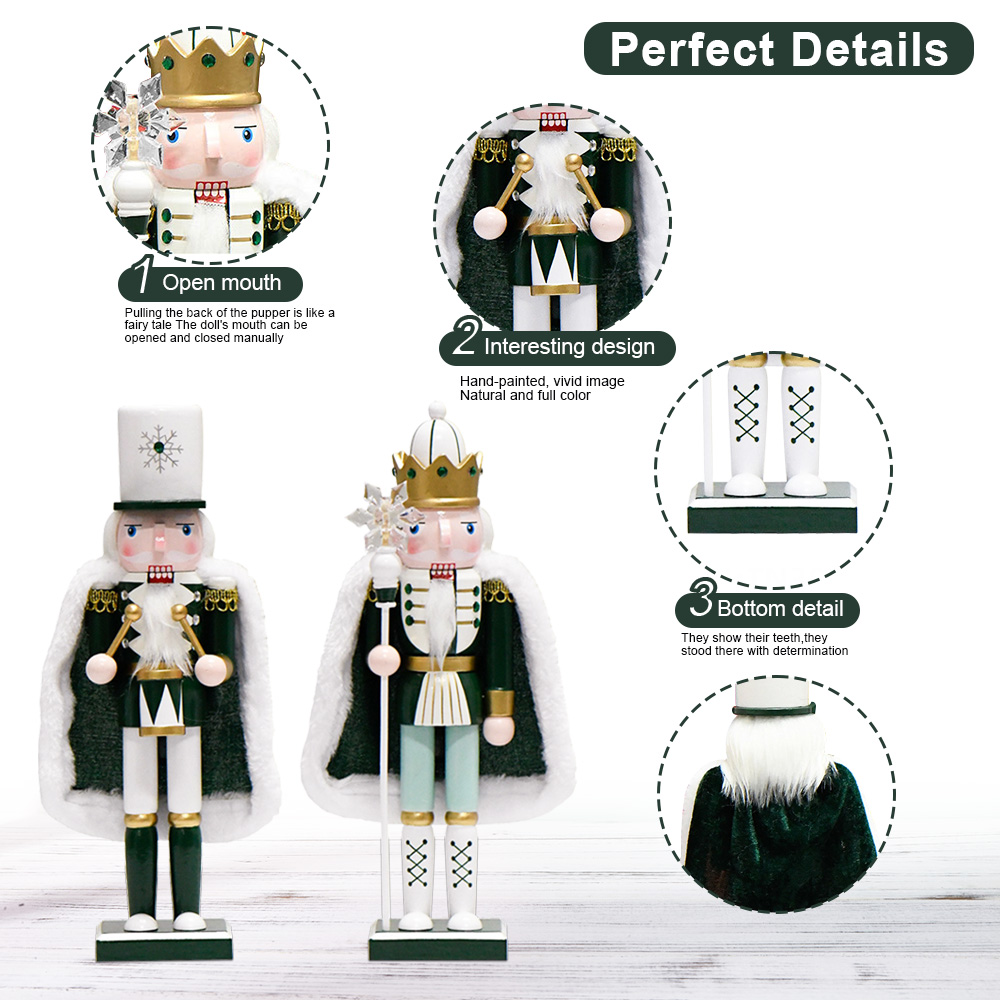 30CM Nutcracker snowflake cape – Nutcracker Figurine recenzja i cena