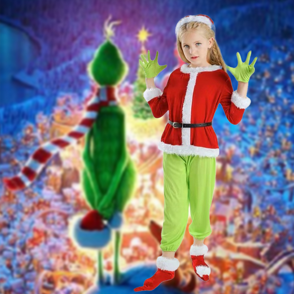 Christmas Family Cosplay Costu – Elf Costume Christmas recenzja i cena
