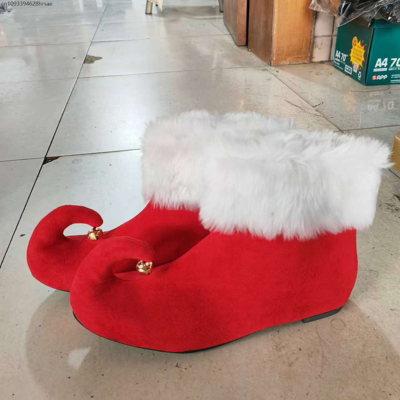 Christmas Suede Boots With Jin – Elf Costume Christmas recenzja i cena