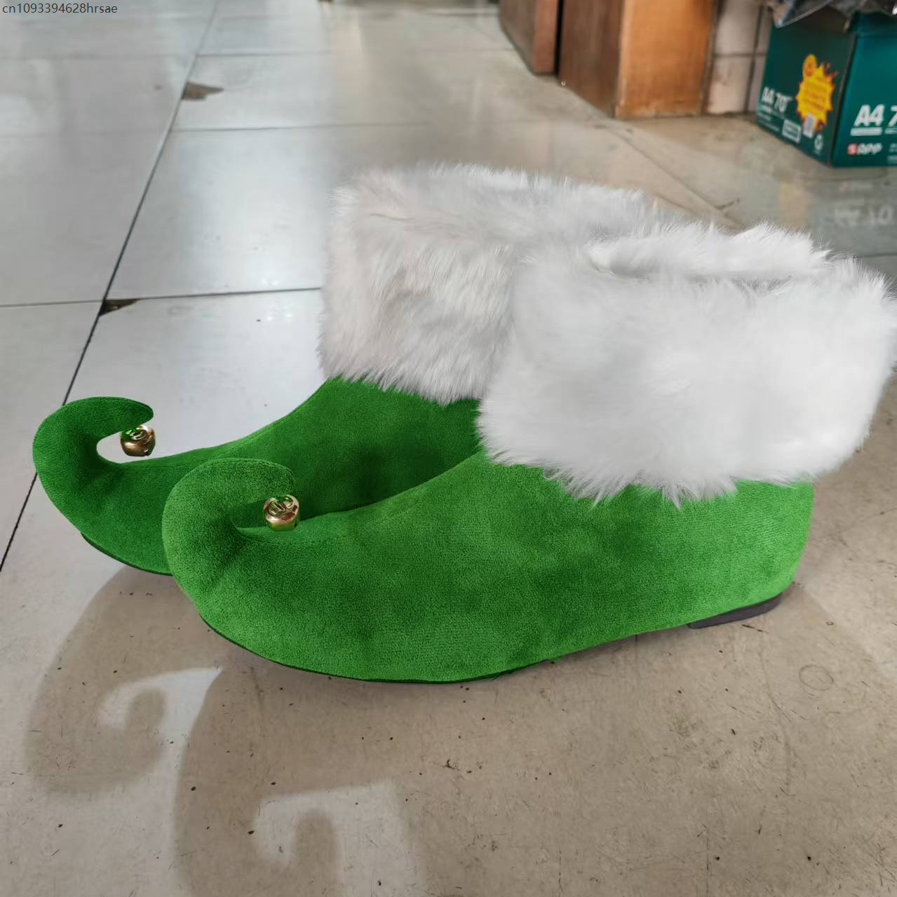 Christmas Suede Boots With Jin – Elf Costume Christmas recenzja i cena