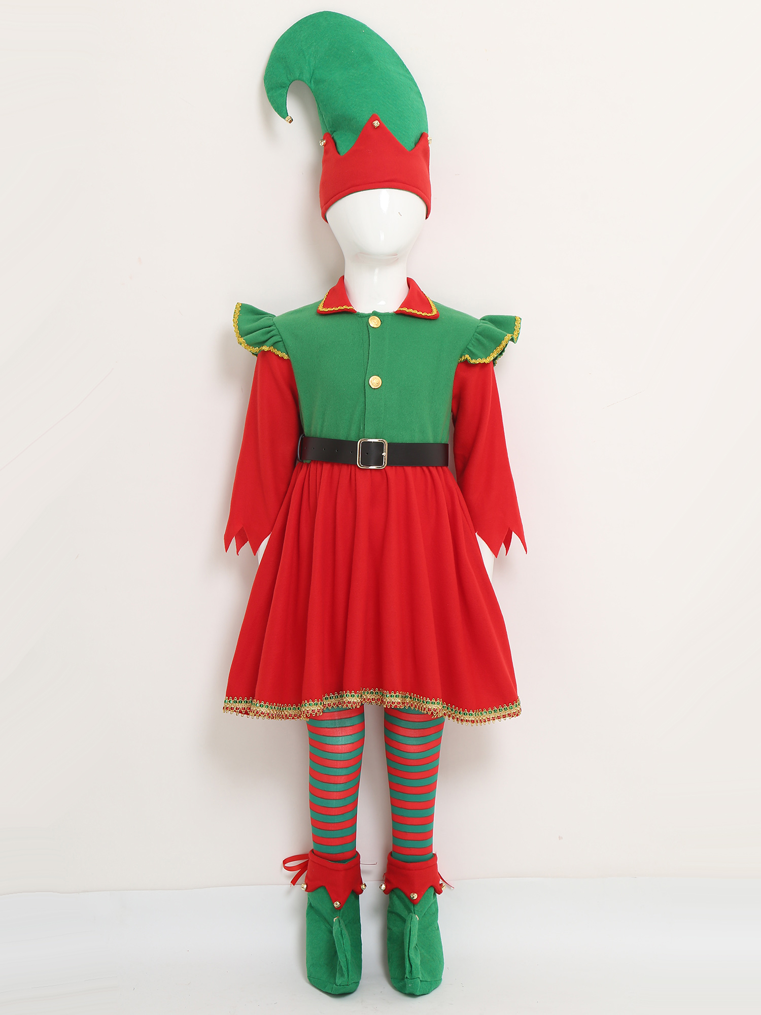 Elf Girl Christmas Costume San – Elf Costume Christmas recenzja i cena
