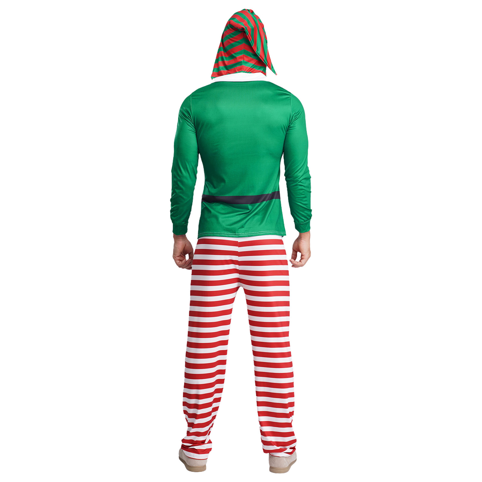 Mens Christmas Elf Pajamas Par – Elf Costume Christmas recenzja i cena