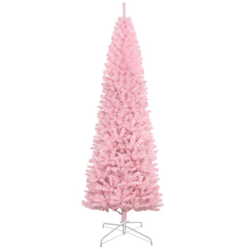 HOMCOM 8' Artificial Christmas – Christmas Tree Artificial recenzja i cena