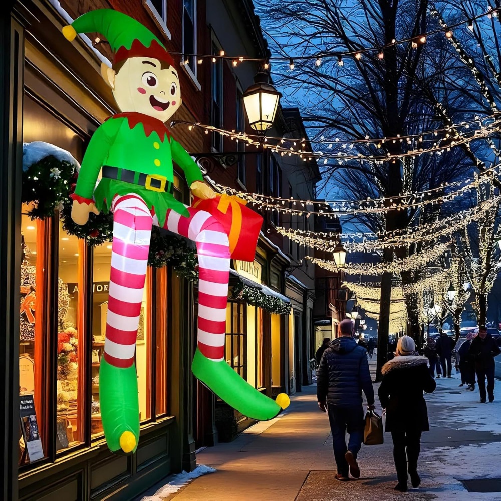 8FT Christmas Inflatables Sitt – Christmas Lights Outdoor recenzja i cena