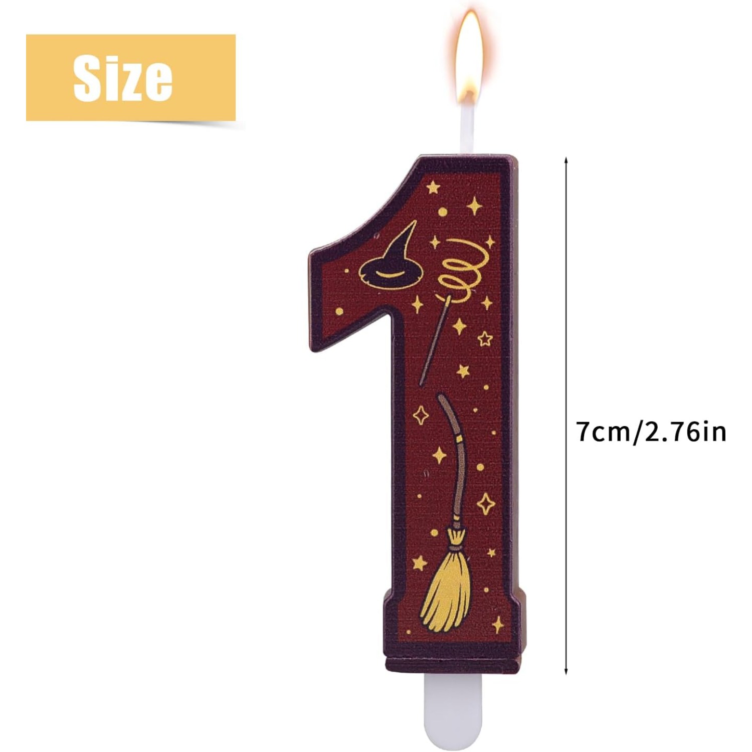 1 Set Number 0-9 Magical Theme – Holiday Candle Set recenzja i cena