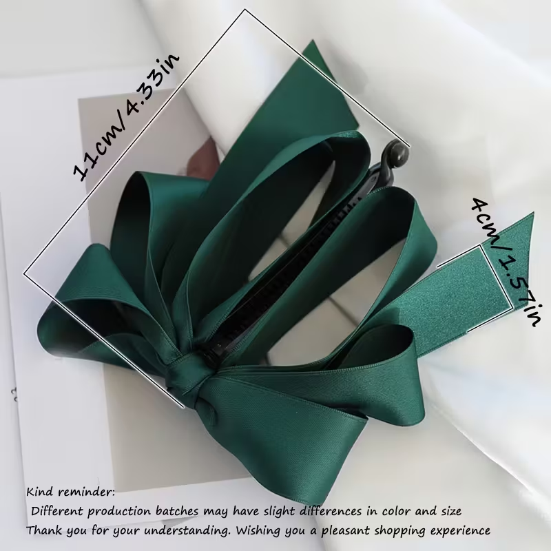 4PCS Bow Tassel Cute Hair Clip – Ribbon Bow Gift recenzja i cena