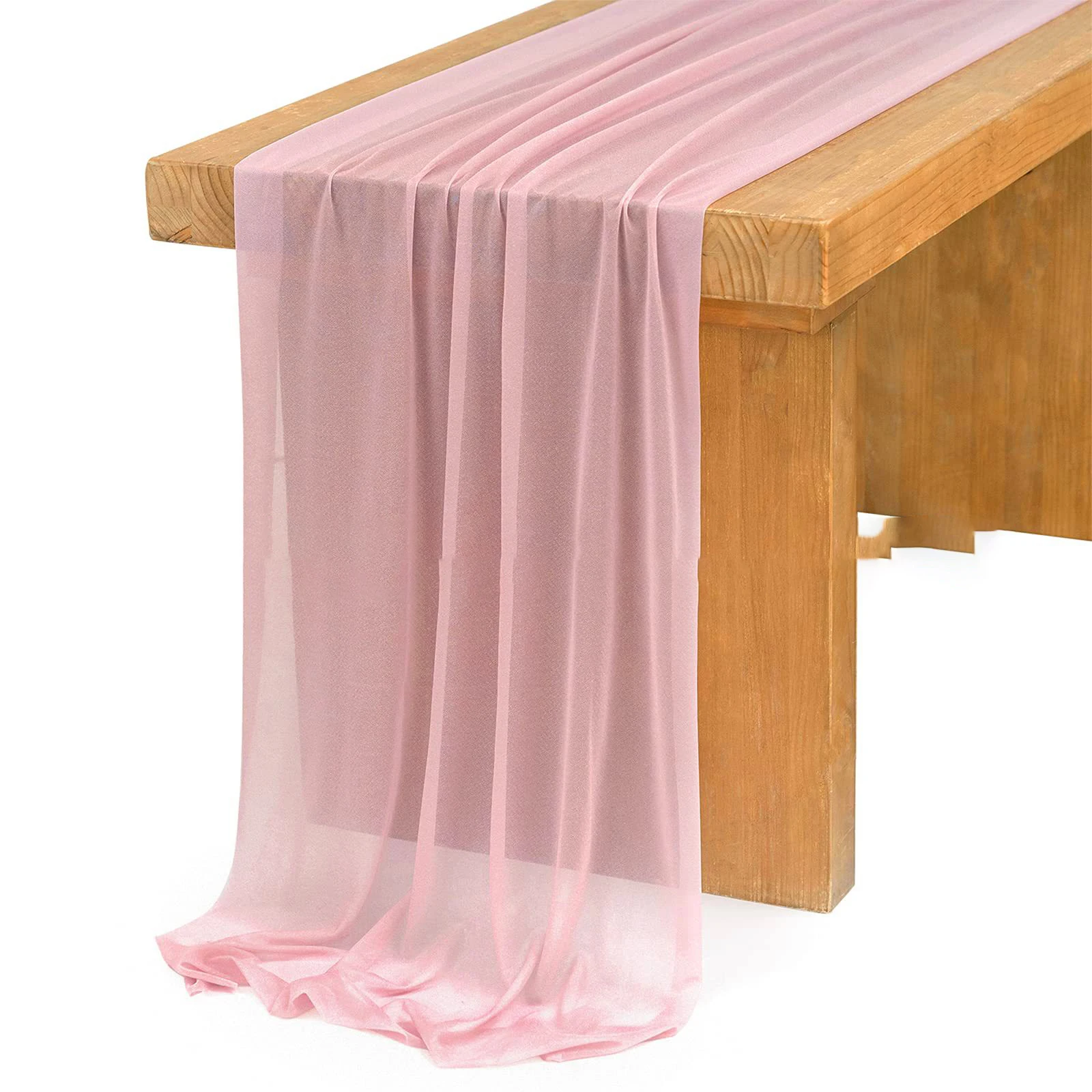Chiffon White Table Runner Tab – Christmas Table Runner recenzja i cena