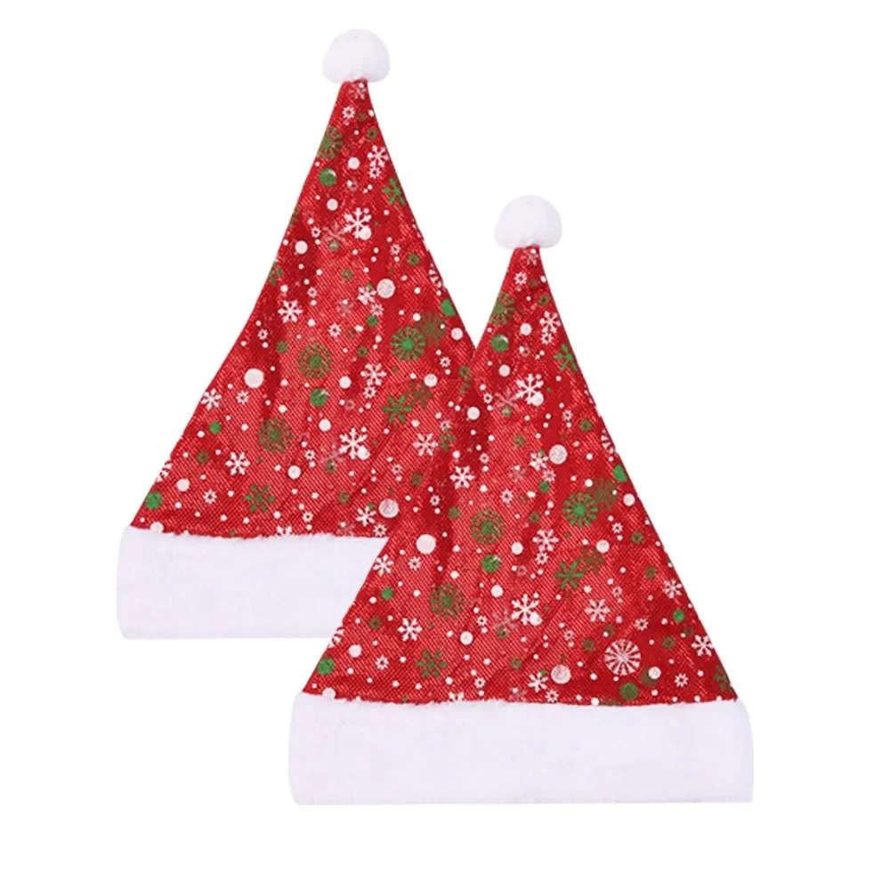 Thick Christmas Hat Red Checke – Santa Hat Plush recenzja i cena