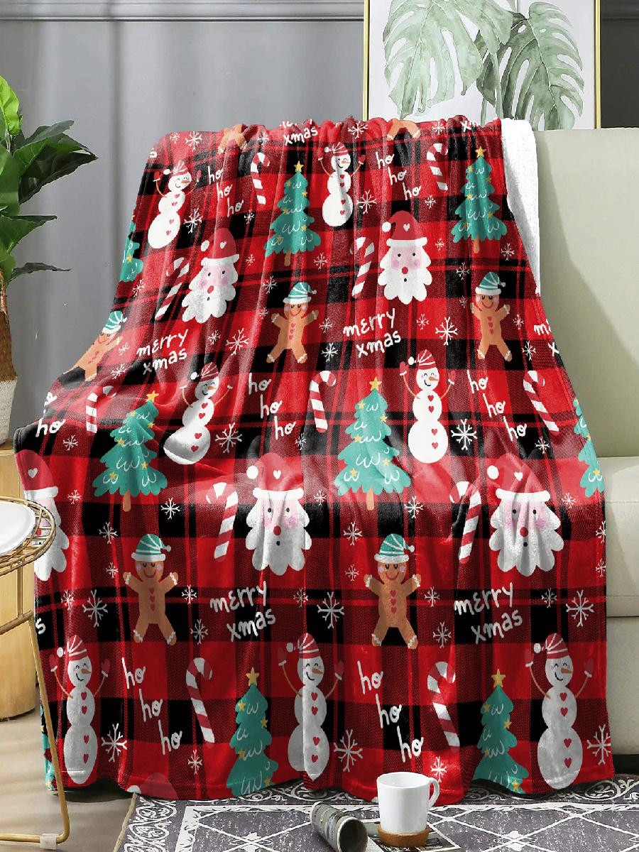 Cozy Flannel Winter Blanket Re – Christmas Throw Blanket recenzja i cena