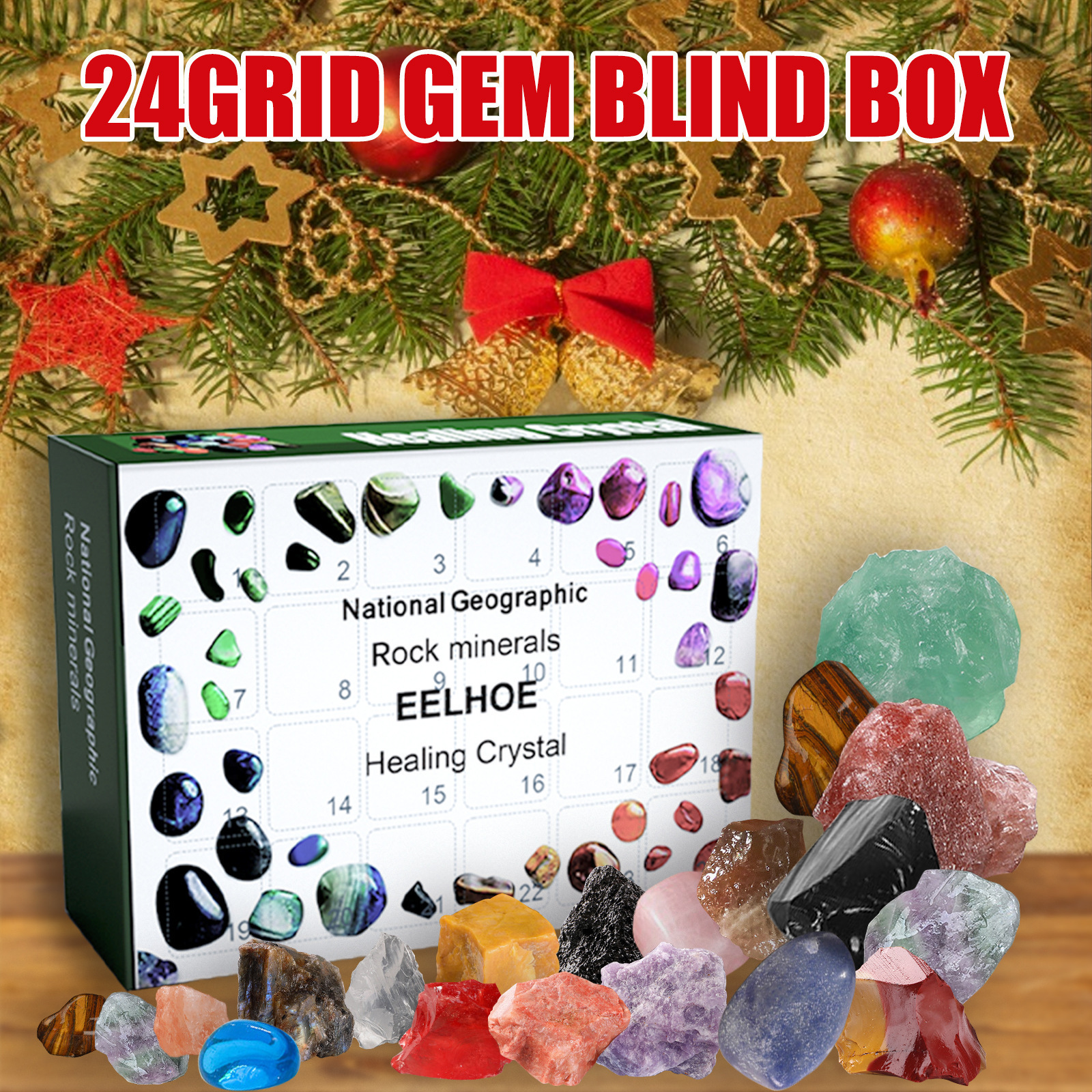 24 Day Stone Advent Calendar R – Advent Calendar Gift recenzja i cena