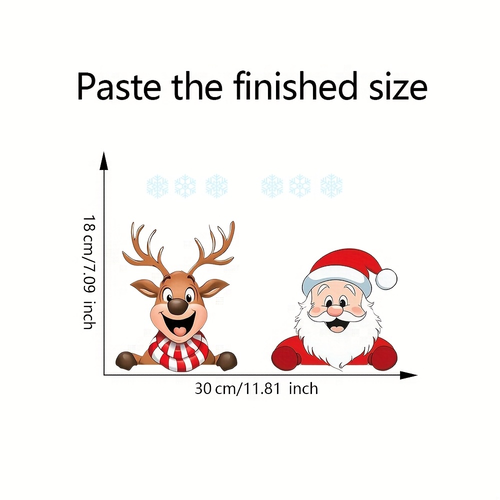 Festive Christmas Window Stick – Snowflake Window Decal recenzja i cena