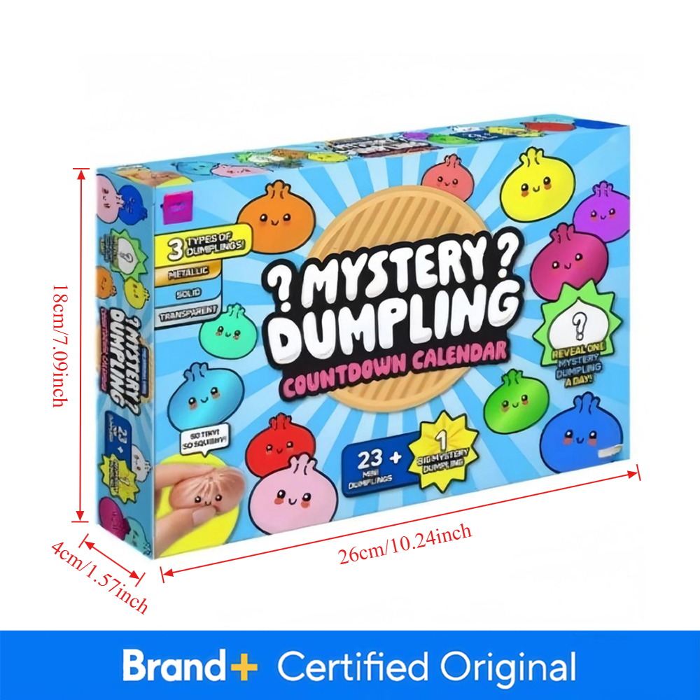 Kawaii Bun Mystery 2026 Squish – Advent Calendar Gift recenzja i cena