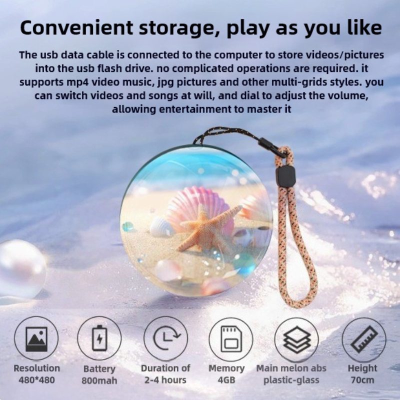 New Crystal Ball Decorative Ba – Snow Globe Musical recenzja i cena