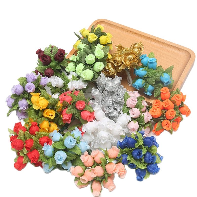 12/36/72/144PCS Rose Artificia – Christmas Wreath Fake recenzja i cena