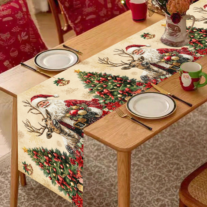 Vintage Christmas Table Runner – Christmas Table Runner recenzja i cena